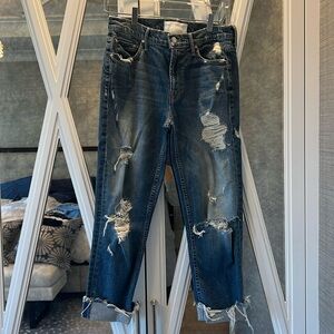 Mother The Sinner Jeans In Ice Cream You Sceam